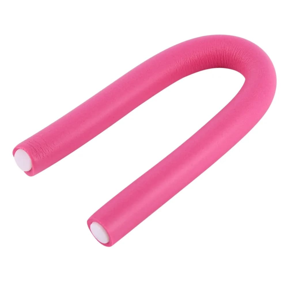 10Pcs/Set Soft Foam Soft Hair Rollers Bendy Rollers Flexi Rods Heatless Curler Rollers 8mm Diameter 24cm Length