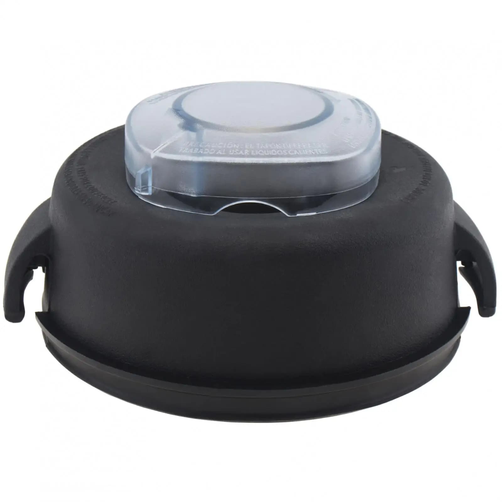 Coperchio e tappo per frullatore in gomma plastica in 2 parti adatti per frullatore Vitamix da 64 once/contenitore, coperchio di ricambio nero