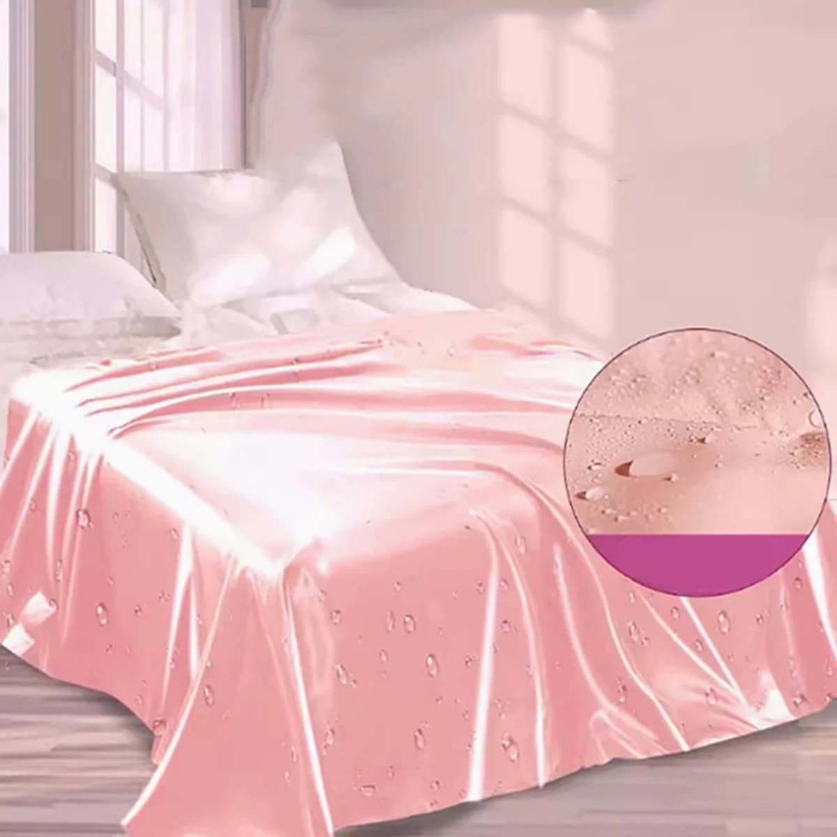 Lenzuolo per sesso BDSM Lenzuolo impermeabile per olio Prodotto del sesso Gioco erotico per adulti del sesso Materasso per letto riutilizzabile Biancheria da letto antiolio porno Nessun vibratore