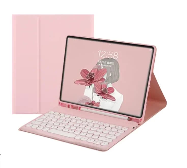 Cover con tastiera Bluetooth per iPad Pro 11 M4 2024, custodia con supporto per iPad Pro 11 2024 M4, teclado, funda.