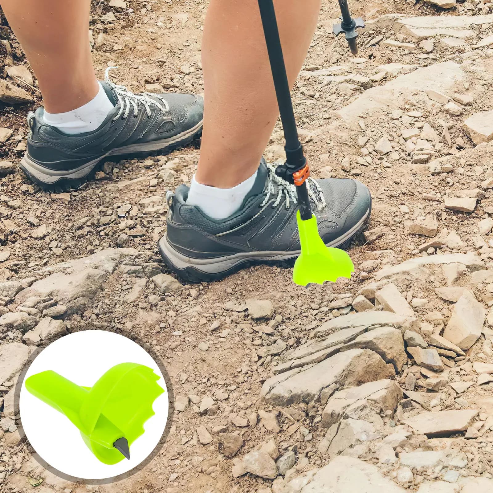 Universal Tungsten Steel Toe For Ski Sticks, Trekking Stick Spare Parts, Hiking Stick Accessories