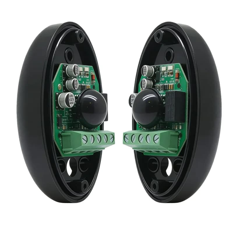 Fotocellula 20m Gamma di rilevamento Sensore a raggio infrarosso DC/AC 12 ~ 24V Impermeabile IP55 Fotocellula Porte automatiche Sensore di sicurezza Allarme