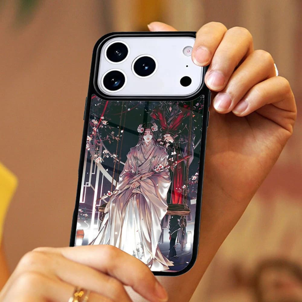 Cover Magnetica Wireless con Motivo Heaven Official’s Blessing per iPhone 17 11 12 13 14 15 16 Pro Max Plus Compatibile con Magsafe