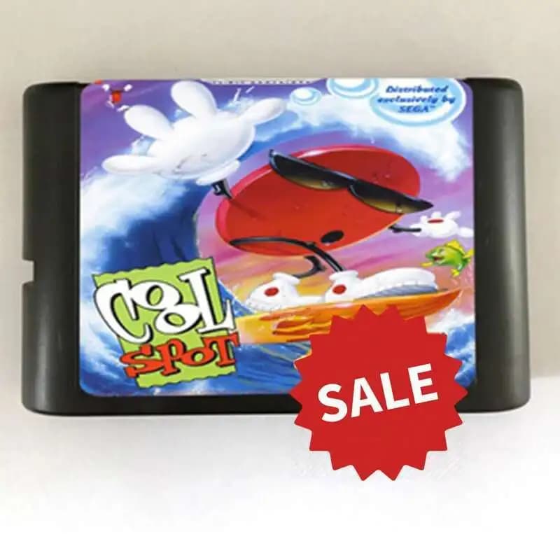 Carrello MD a 16 bit per carte da gioco Cool Spot per Sega Mega Drive per Genesis Drop Shipping
