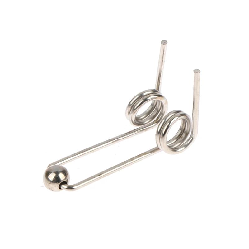 Set of 2 Double Torsion Springs for Iron Harnesses, Diameter 1.2mm, Accessories for Hair Harnesses