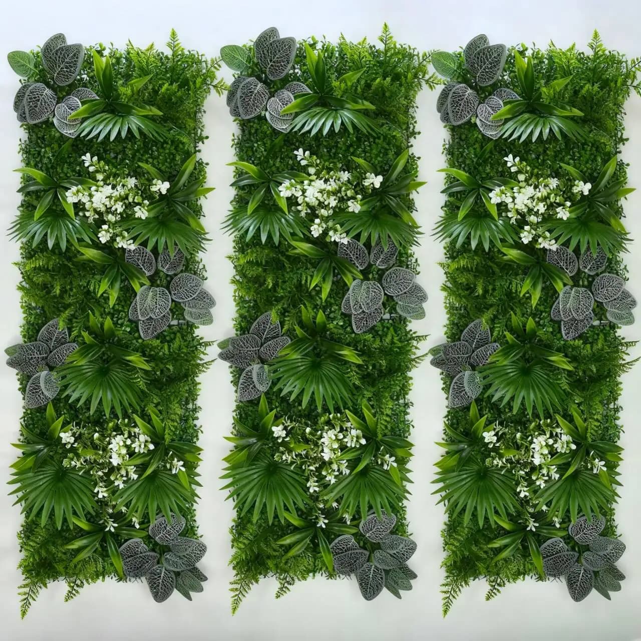 Pannello di erba sintetica 40*120CM, prato artificiale verde per decorazione d'interni