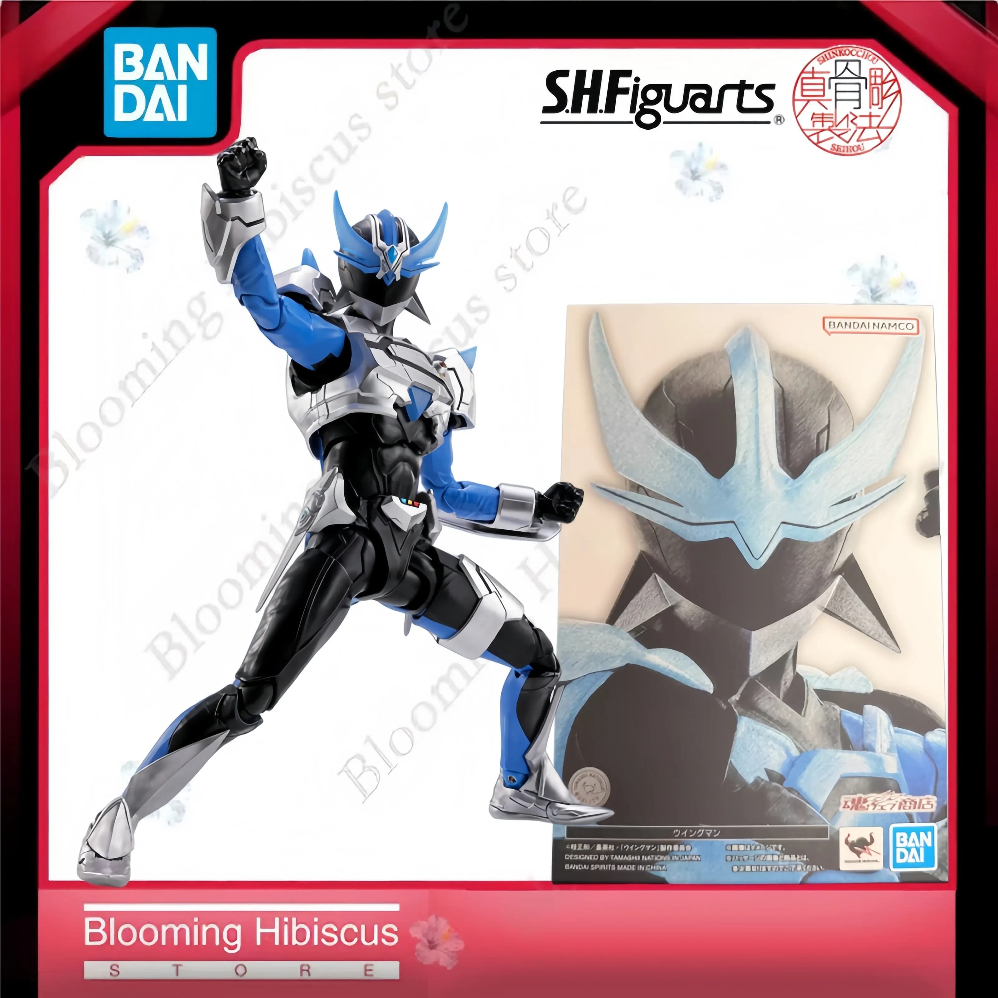 Autentico Bandai Tamashii Web Limited SHF Shinkocchou Seihou Wingman Anime Wingman Action Figure Modello da Collezione Originale