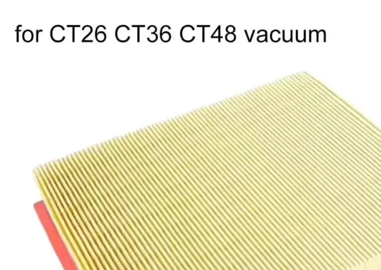 496170 Filtro principale per aspirapolvere CT26 CT36 CT48 CTL 11 22, ricambi per estrattori di polvere, colore giallo, in ABS