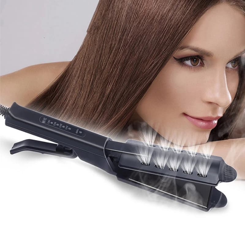 Hair plate Four-speed temperature adjustment Plate iron ion hair plate with ceramic tormaline for woman Extended panel