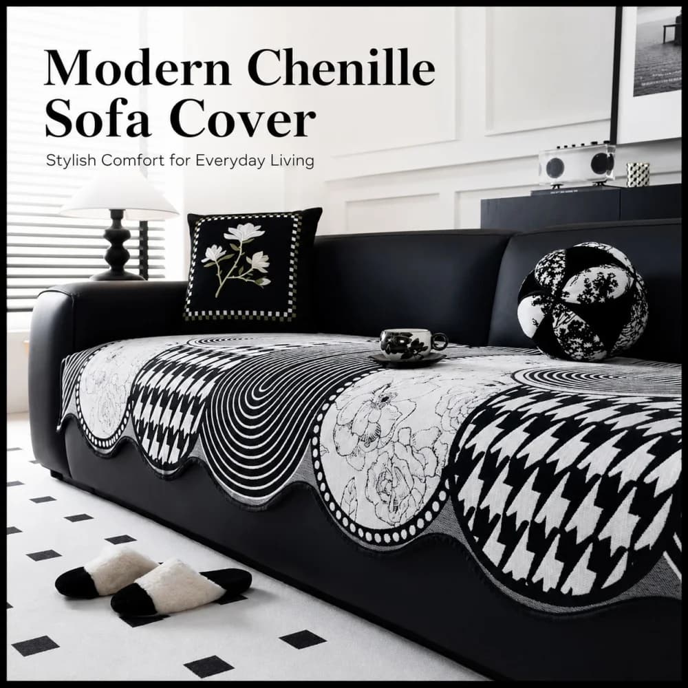 Retro special-shaped sofa cushion four seasons general new advanced sense of irregular non-slip cushion cover Home