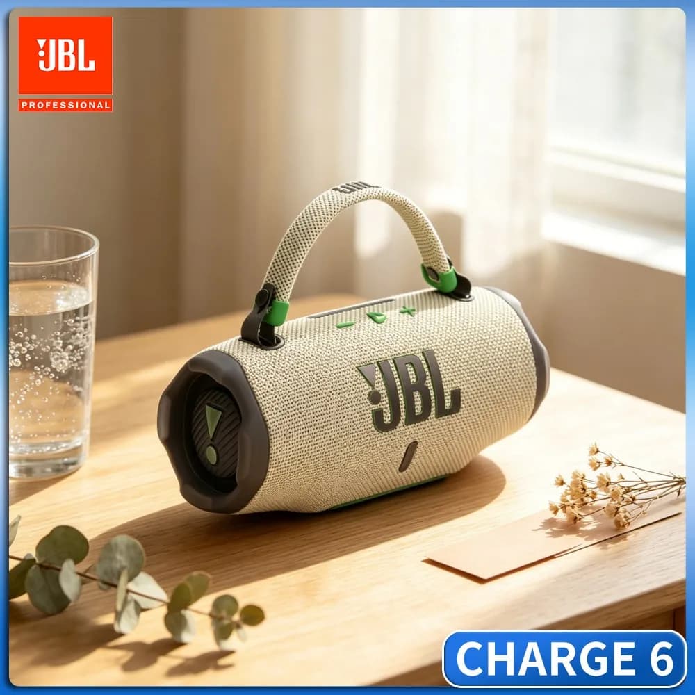 Wild Stream Solid Bass JBL CHARGE6 Bluetooth Speaker RGB Handsfree IP67 Waterproof Dual Driver TF Card Wireless Stereo Audio
