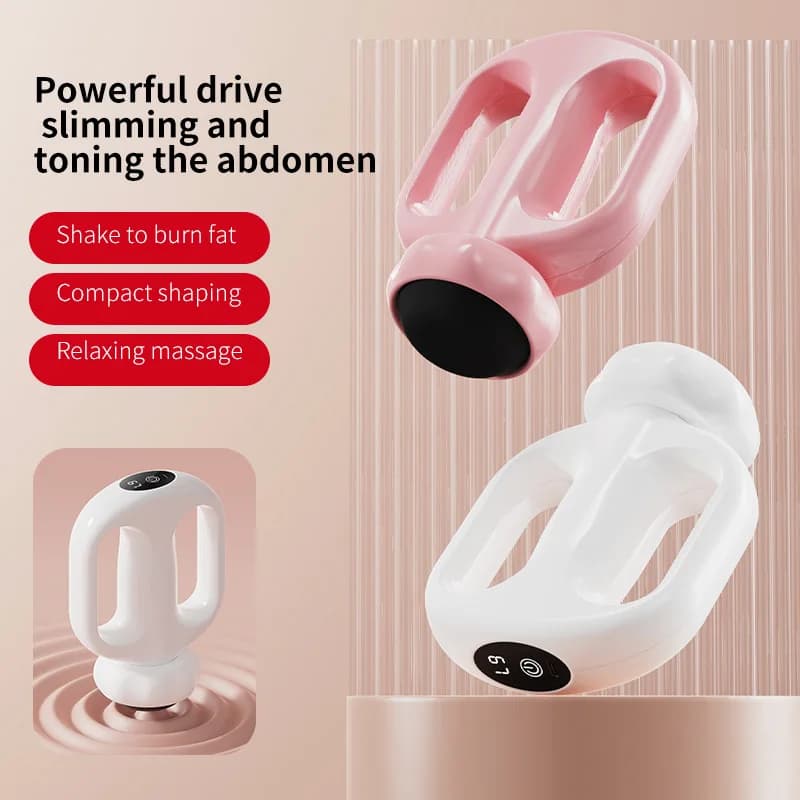 Fat-Rolling Machine: Home Body Shaping Massager with Neck, Waist Shoulder Kneading, Fascia Gun Fat-Burning Machine