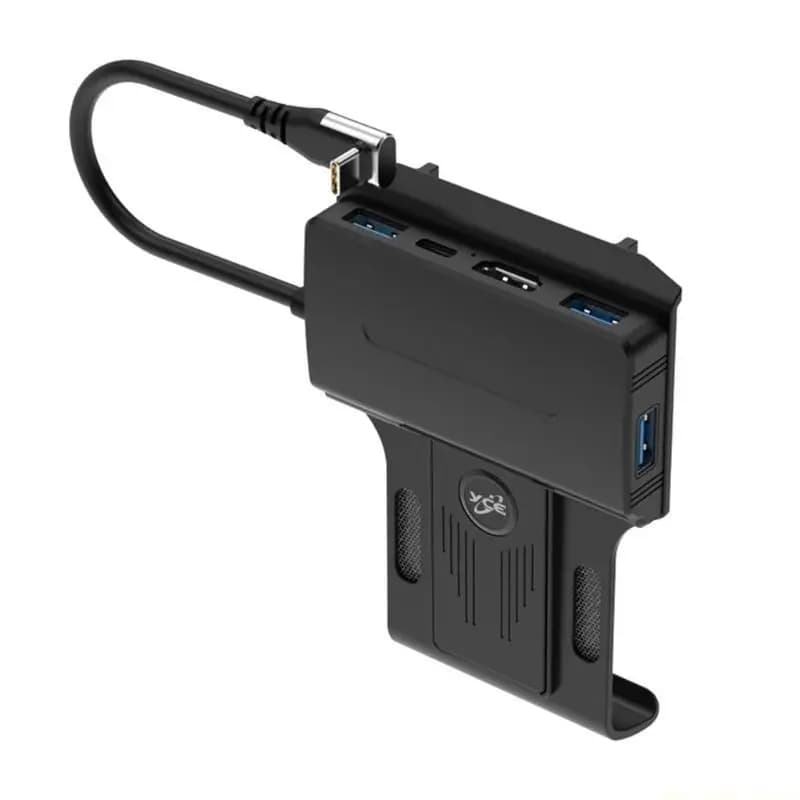 F62C Docking Station 5 in 1 Base ricarica 100W PD3.0 Supporto per dock per SteamDeck