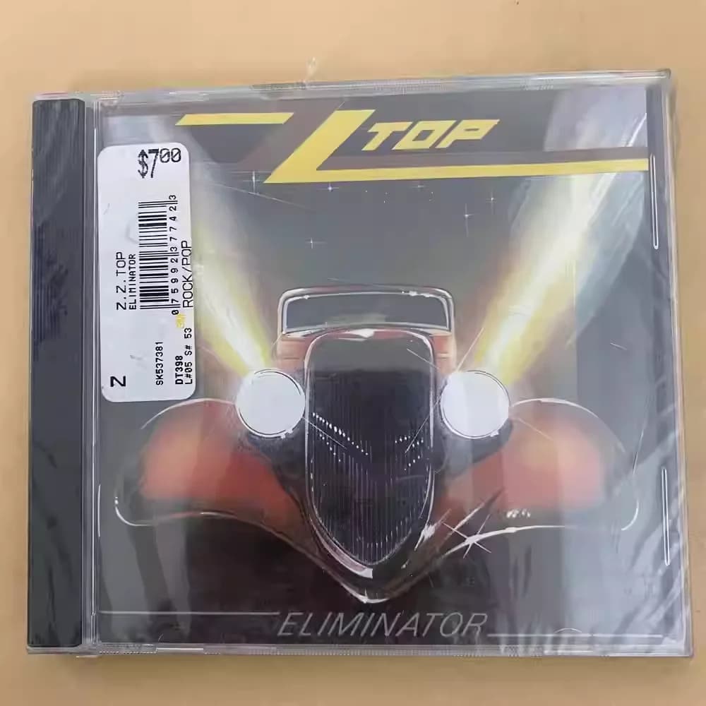 CD Classico Hard Rock & Blues Rock Album ZZ Top Music CD Eliminator Music Record Cosplay Walkman Car Soundtracks Box Regali