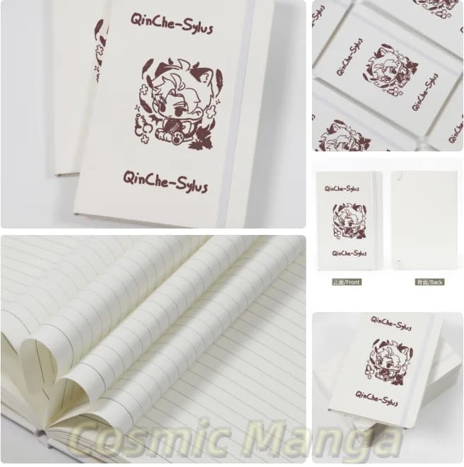 Birthday Gifts Anime Cartoon Sketchbook Notebook Love and Deepspace Sylus Cosplay Diary Student Halloween Ornament Xmas Gift