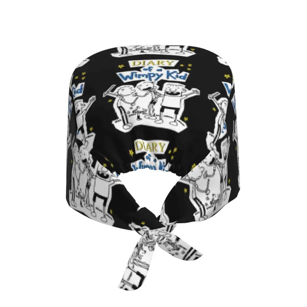 Diary Of A Wimpy Kid Wimpy Kid Group Scrub Hat Doctor Working Surgical Cap Men Women Adjustable Nursing Caps for Dentist