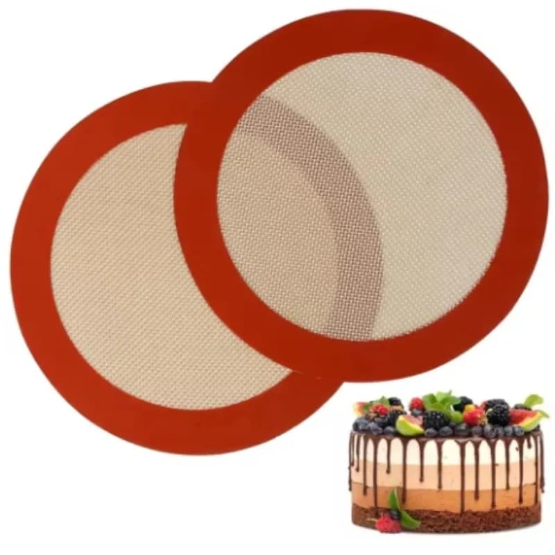 Non-stick Silicone Baking Mat for Food Use for Pastry Heat Resistant Cake Sheet Bread Cooking for Bakery Air Frying Accessories