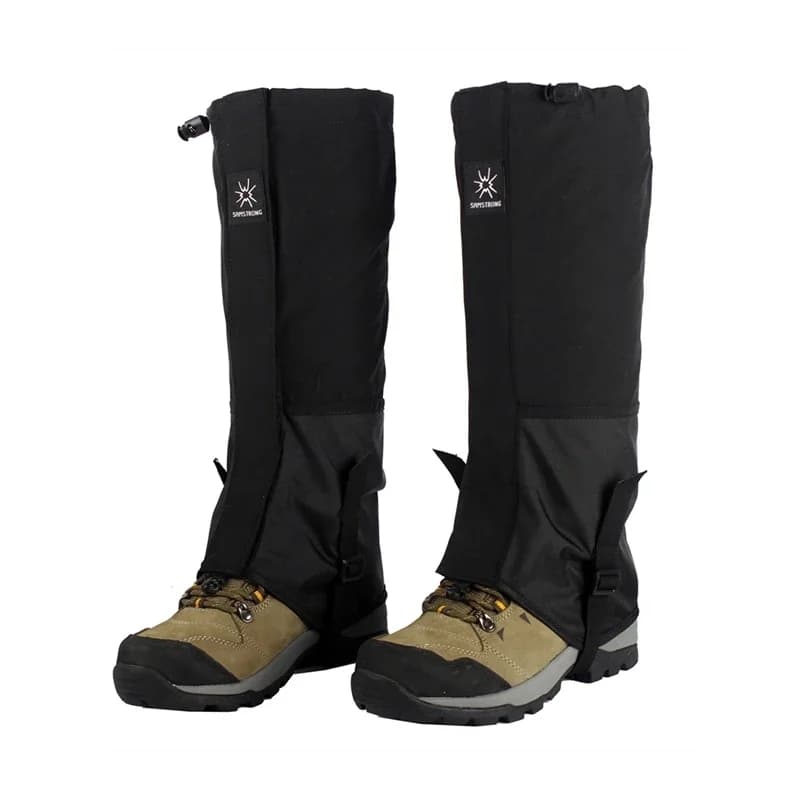 1 paio di coprigambe impermeabili ghetta legging arrampicata campeggio escursionismo scarponi da sci scarpe ghette da neve protezione delle gambe per uomini e donne