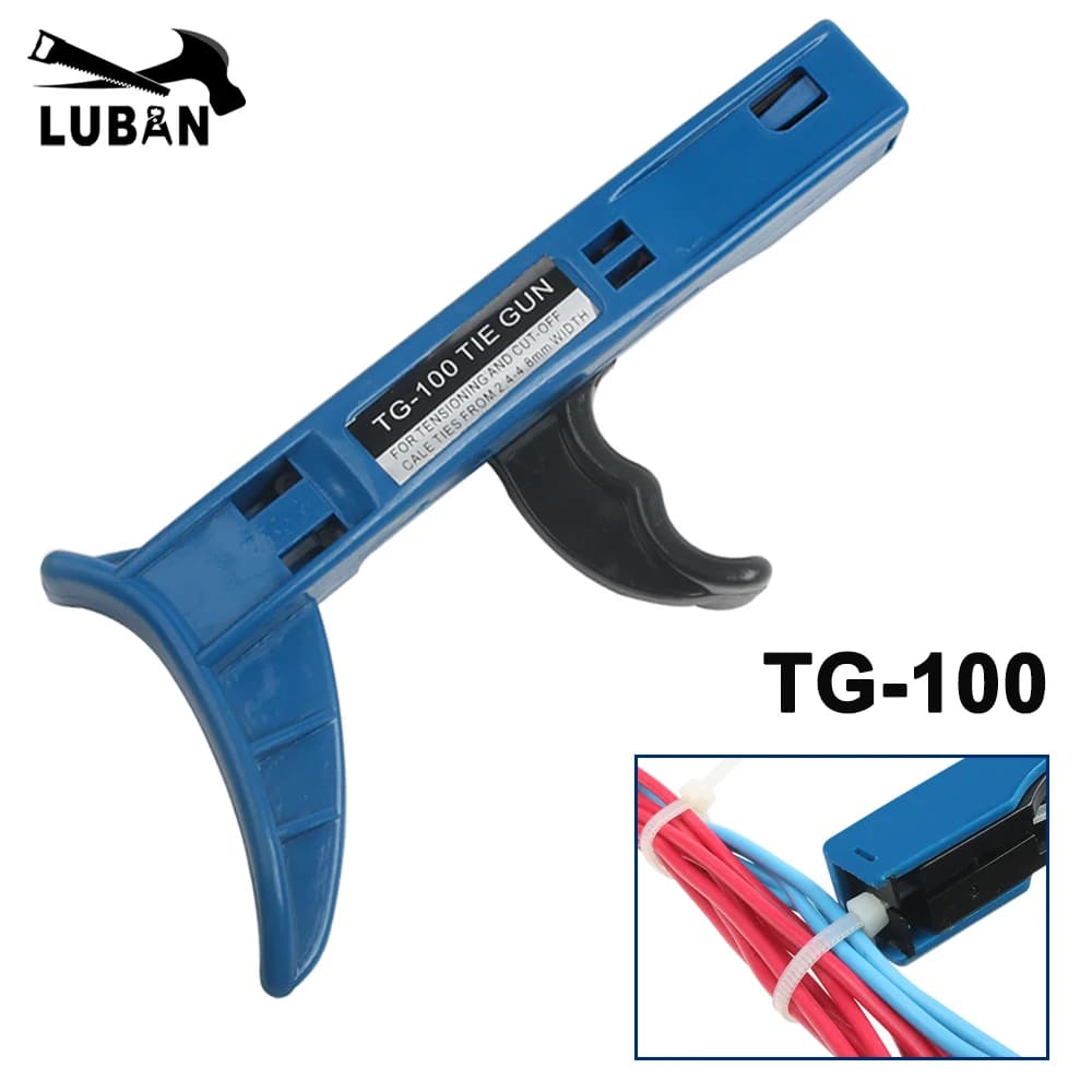TG-100 Mount Strumento E Filo Soprattutto per Fascette Pistola per Il Cavo di Nylon Tie Larghezza: 2.4-4.8 Millimetri