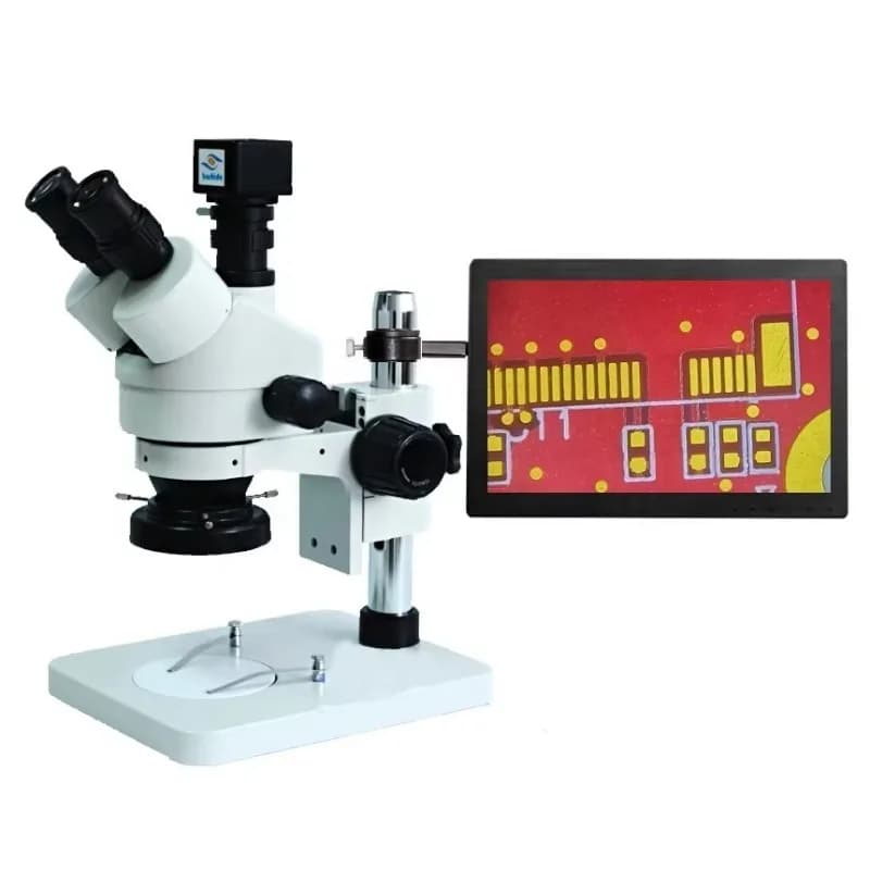 Factory Direct Sale BOSHIDA Binocular Digital Microscope Main Board PCB Repair Cell Phone Repair With Measurement Stereo Micros