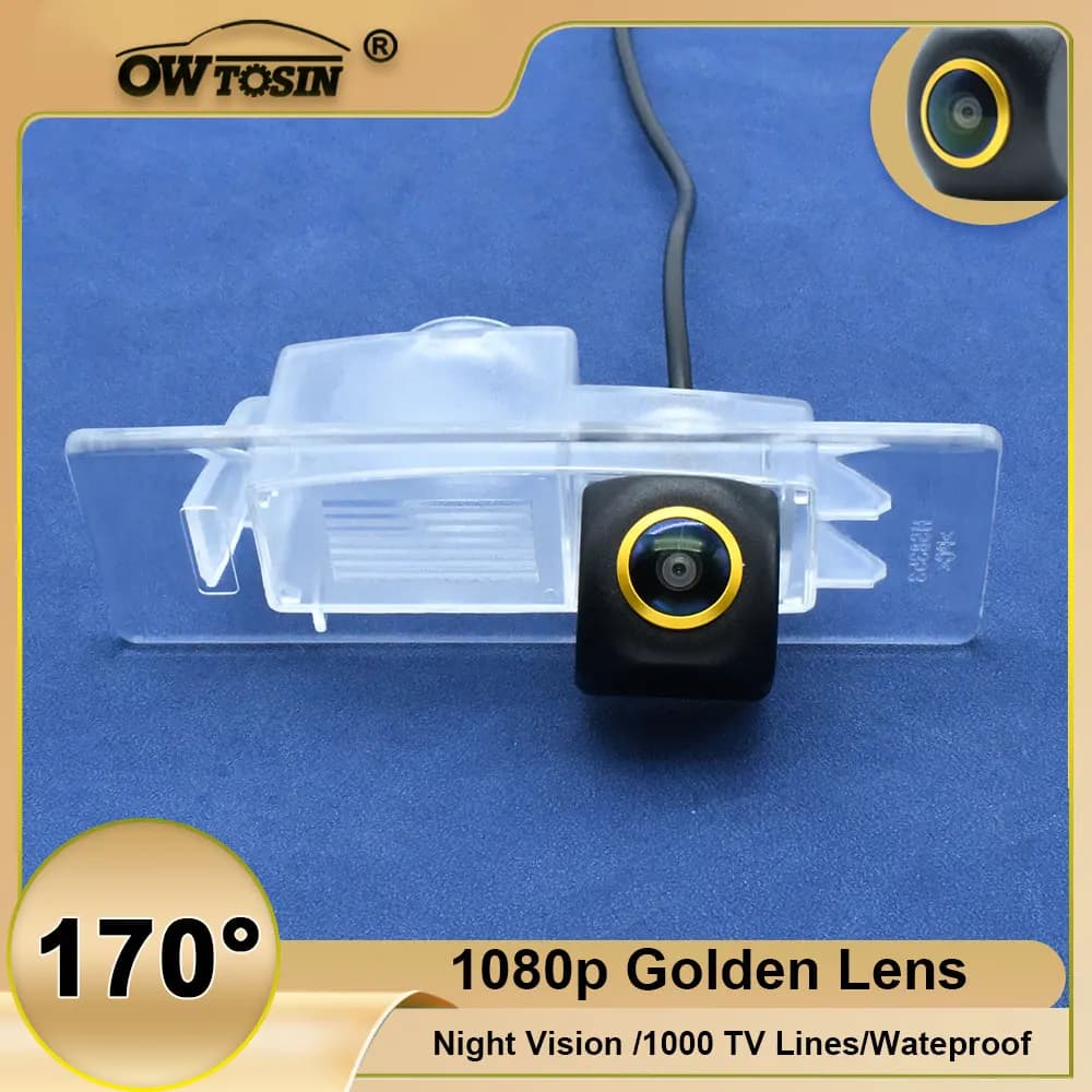 170 ° Veicolo AHD 1080P Obiettivo D'oro Telecamera Retrovisione Per Kia KX5 Sportage 4 QL 2015 2016 2017 2018 2019 2020 Retromarcia Macchina Fotografica Dell'automobile