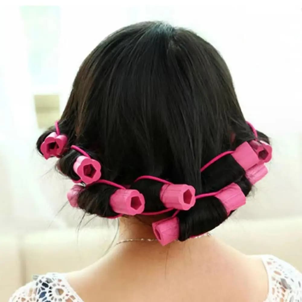 Soft Sponges for Long Hair, Clipless Hairstyle Tools, Comfortable Hairstyles Reusable for Sleeping, No Heat, for Women
