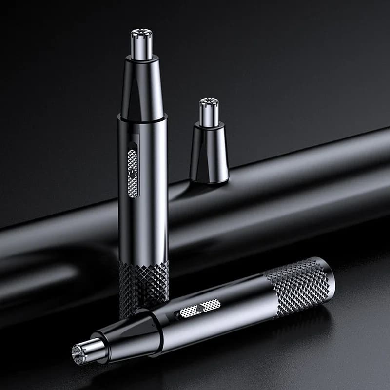 Electric Nose Hair Trimmer Beard Clipper Rechargeable Multi-kinetic Washable Shaving 2in1 Nose Ear Hair Trimmer Electric Razor