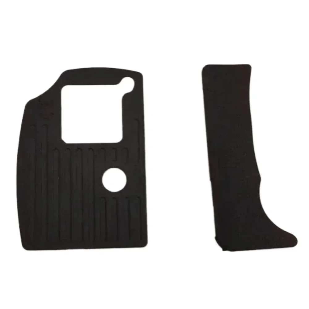 Nuovo di zecca per Nikon D810: Coperchio inferiore in pelle/gomma per fotocamera reflex con nastro adesivo - Accessorio di ricambio per riparazione