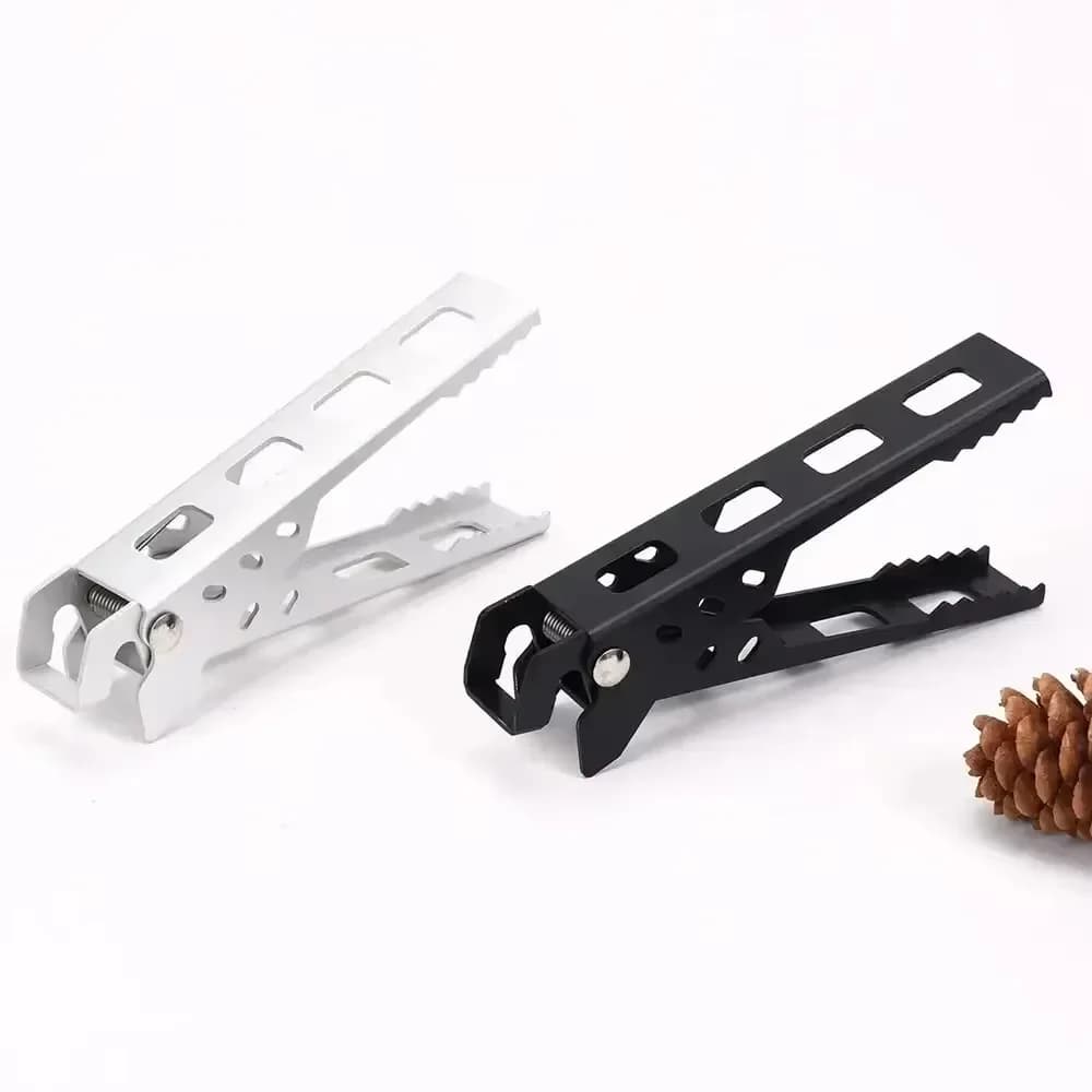All'aperto Casa Anti-caldo Lega Pentola Clip Ciotola Pinza Pentola Morsetto per alimenti Ciotola da cucina Piatto Pan Anti-scottatura Clip Accessori da cucina