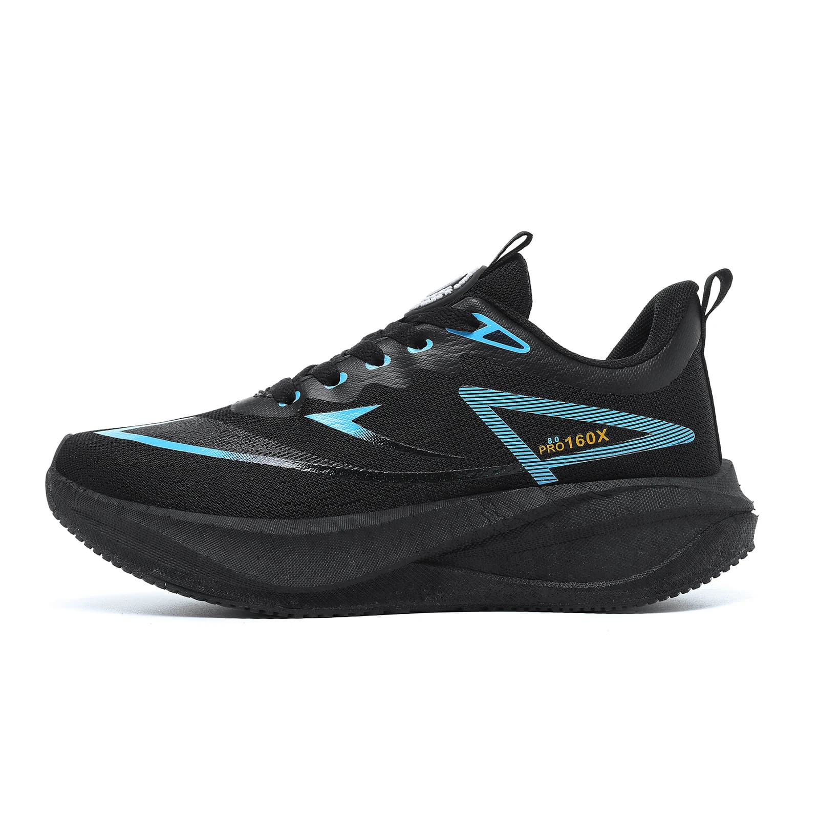 Unisex Breathable High-Elastic Shock-Absorption Lightweight Comfortable Casual Running Shoes for Sports