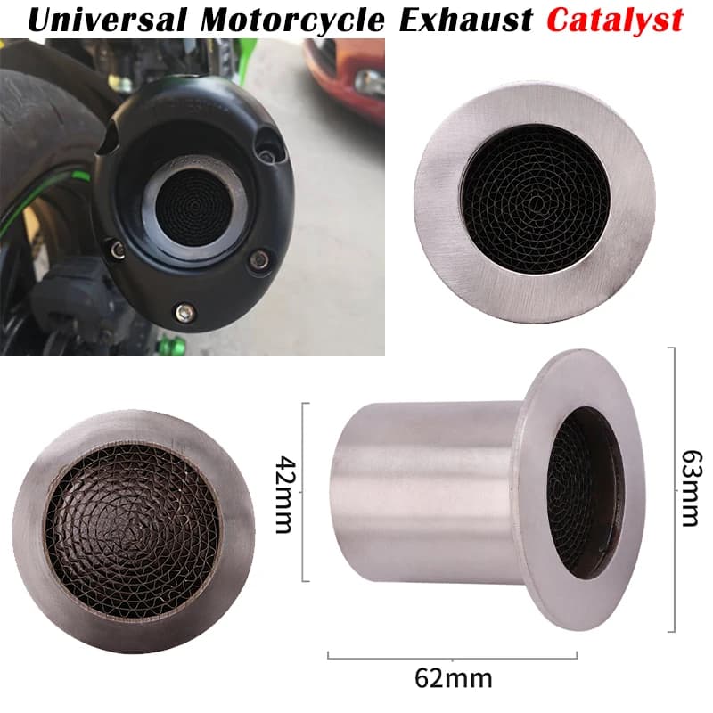 Sistema di Scarico Universale per Moto For Two Brothers con Catalizzatore, Silenziatore DB e Impianto di Scarico Completo