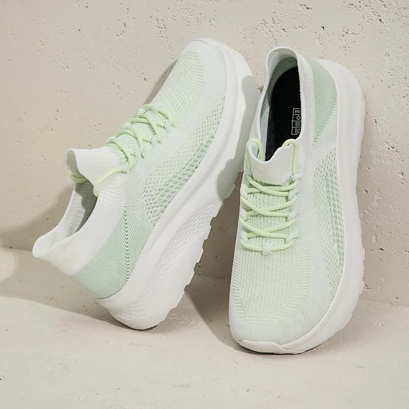 Sneakers Casual Larghe da Uomo, Mocassini Resistenti all'Usura con Ammortizzazione, Antiscivolo, Comode Scarpe con Lacci e Plateau per Uomini e Donne