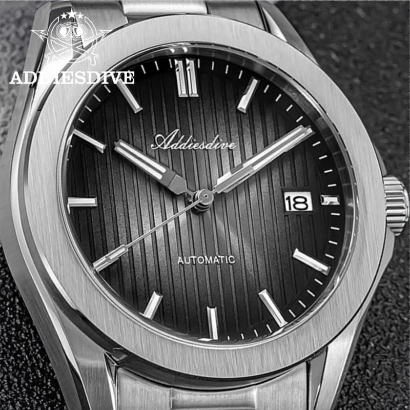 ADDIESDIVE AD2533 Watch For Man 38mm BGW9 Super Luminous 20Bar Waterproof Sapphire Glass Japan 8215 Automatic Mechanical Watch