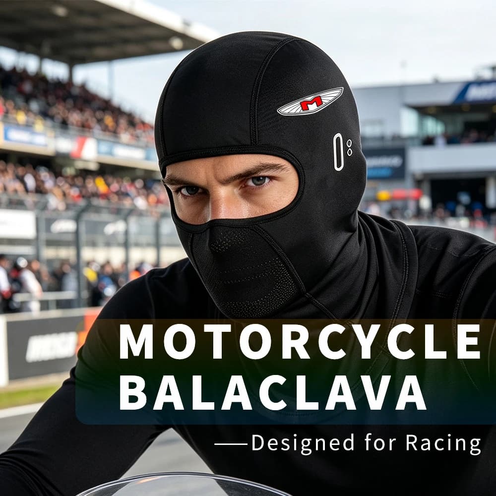 For Megelli 125R / 250R / 125S / 250S / 125M – Summer Cooling Motorcycle Balaclava, Breathable Full Face Mask with UV Protection