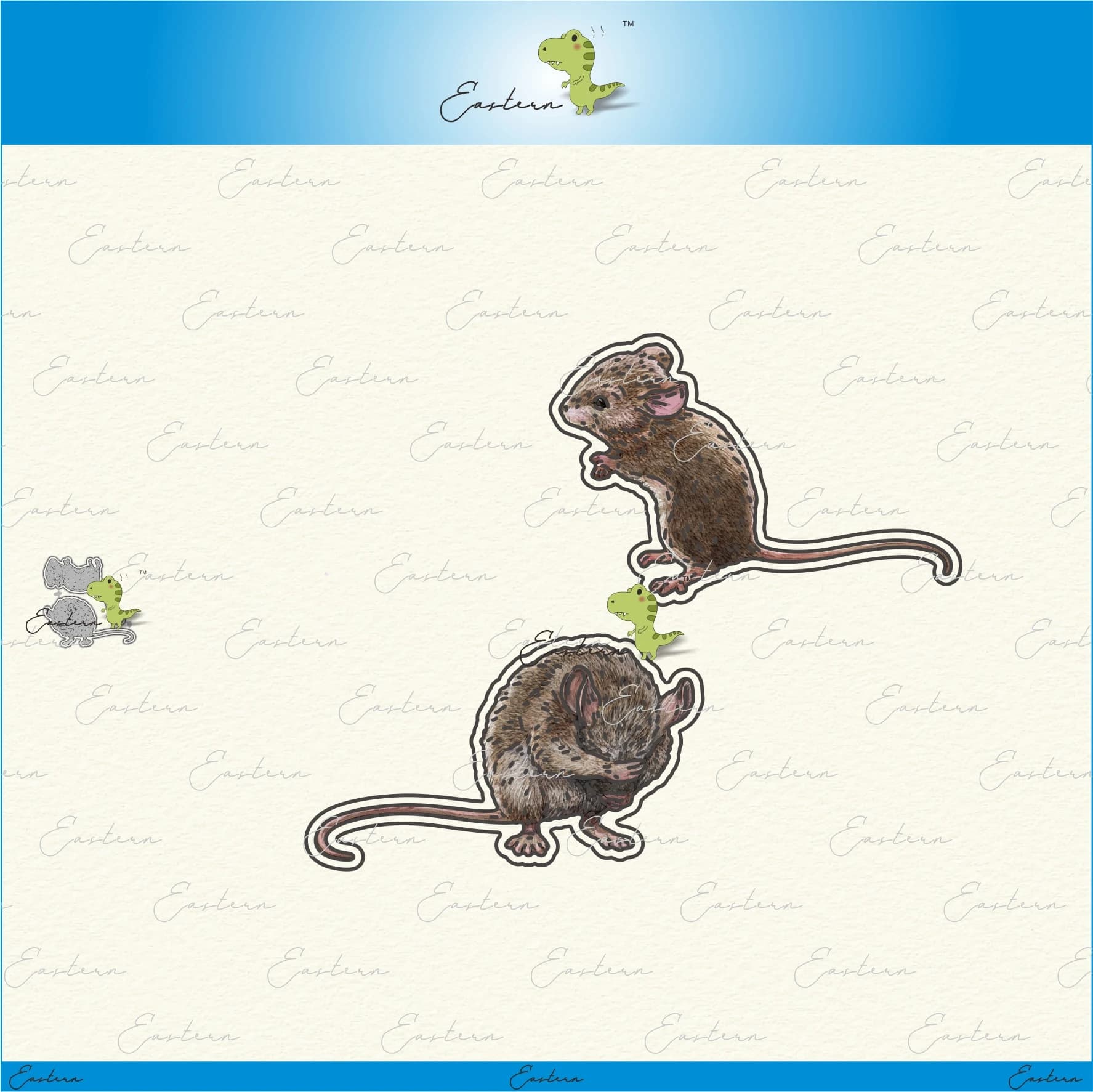 Mouse Penny & Gus metal cutting dies 2022 new DIY molds Scrapbooking Paper Making die cuts crafts Printed Sheet