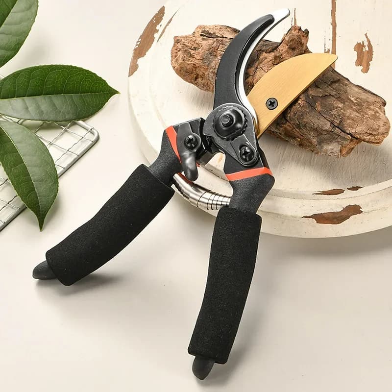 1pc Garden Shears for Cutting Branches Steel Shears for Garden Fruit Tree Flower Repair Household Thick Branch Pruning Scissors