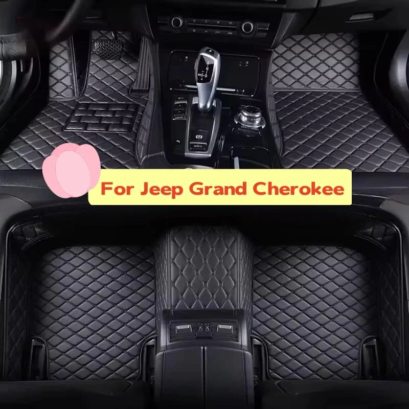 Personalized car mats for Jeep Grand Cherokee 2004 2005 2006 2007 2008 2009 2011-2023 Car mats Piede Coche Accessories