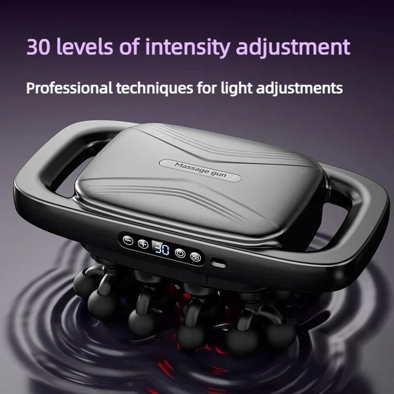 Massage Gun 6 Heads for Muscle Lift, Deep Percussion for Collo, Cervicale and All Body