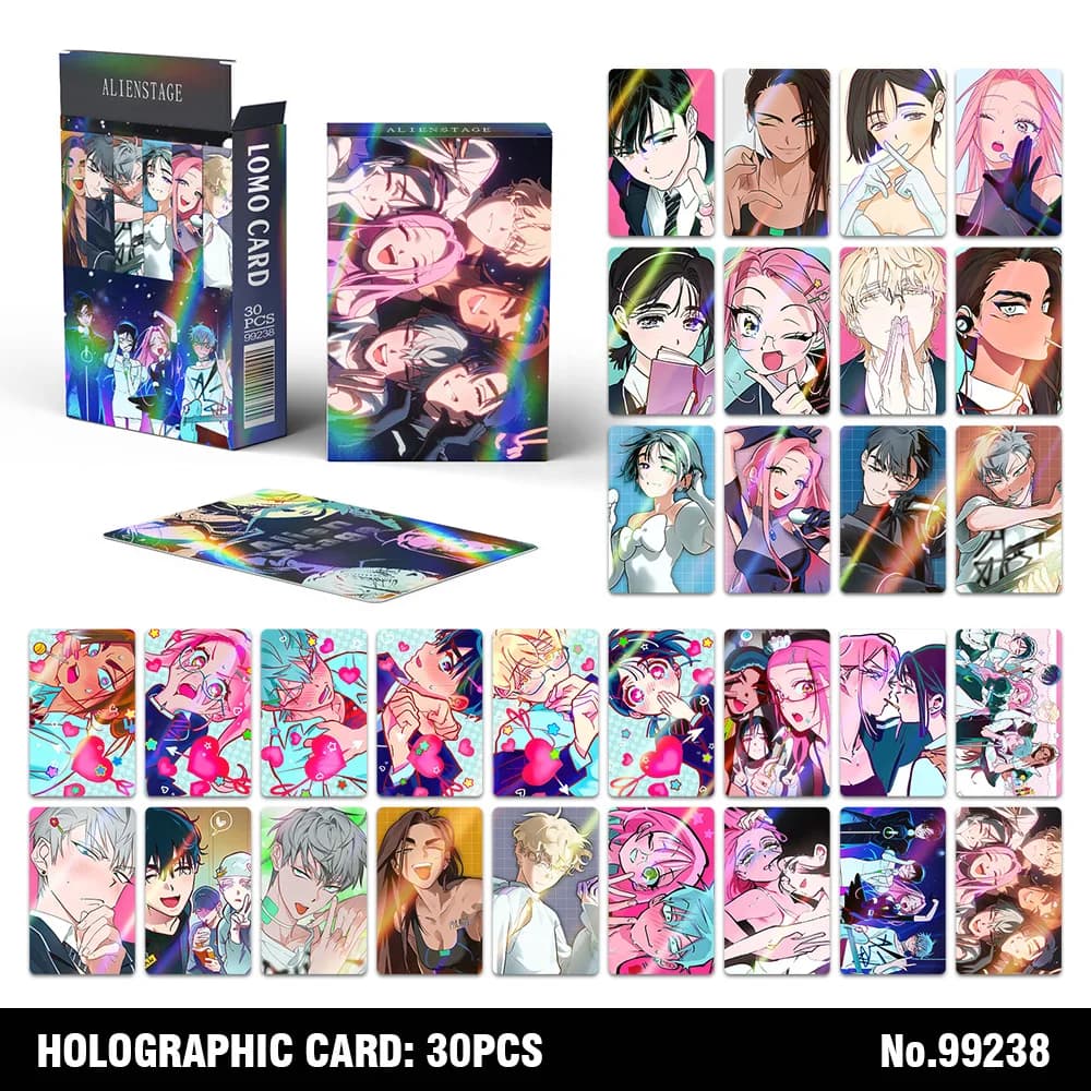 30 pz/set Manga Alien Stage LOMO Album di carte Luka Till Ivan Mizi Sua Personaggio HD Photo Card Fan Collection Regalo Cartolina