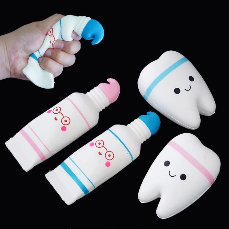 1pc Antistress Per Bambini Giocattoli Simulazione Del Fumetto Squishy Dentifricio Profumato Lento Aumento Antistress Spremere Giocattoli per I Bambini