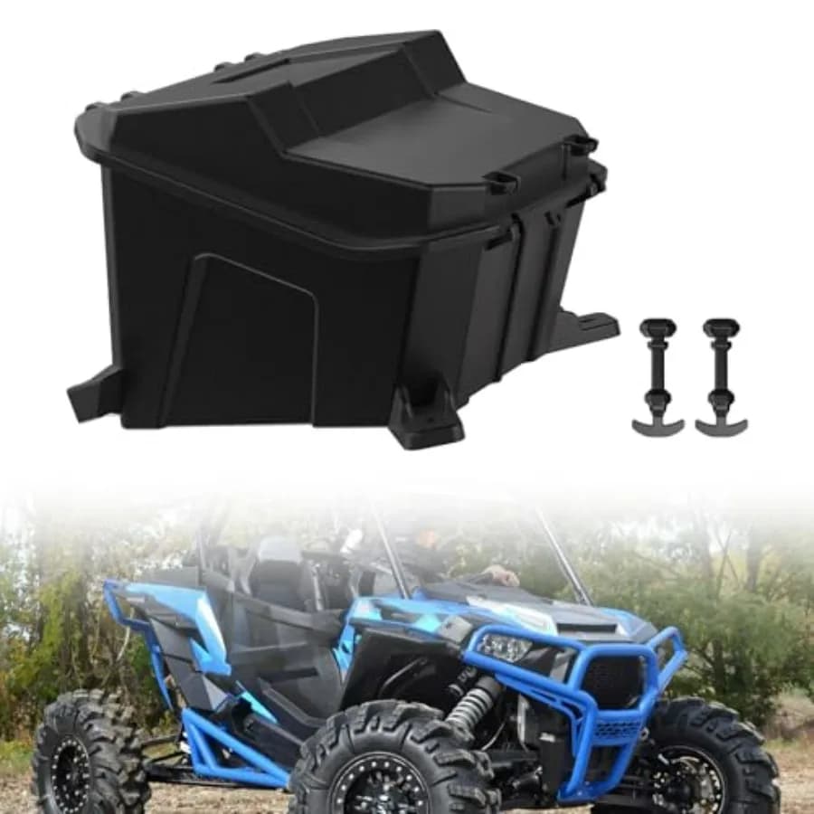 Rear Baule 69QT for Polaris RZR UTV, waterproof polyethylene container for Polaris RZR 900 XP 1000 XP Turbo XP 4 100
