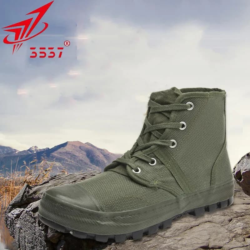 Scarpe antinfortunistiche resistenti all'usura Scarpe da arrampicata in gomma antiscivolo dal taglio basso Stivali da lavoro in gomma dal taglio alto da trekking all'aperto