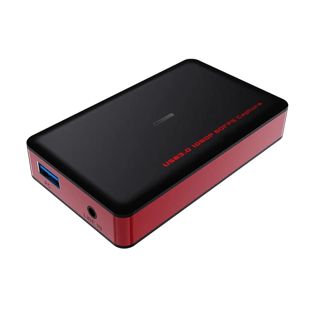 Scheda di acquisizione HDMI Y&H 4K30 1080p60 USB 3.2 Gen 1 Type-C e USB-A Zero-Lag Pass-Through 3,5 mm Line-In Plug-Play