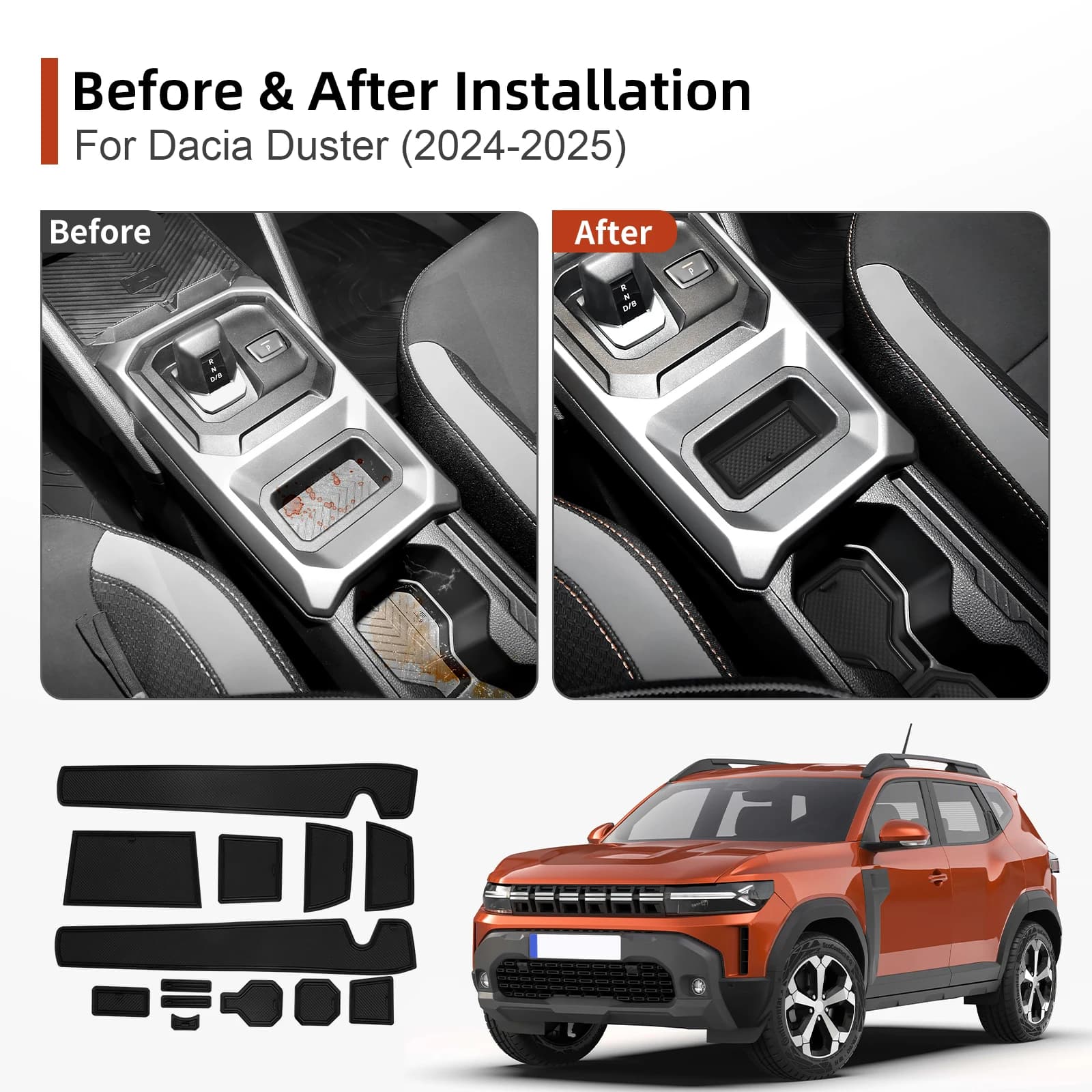 Duster 3 2024 2025 2026, Interior Car Accessories
