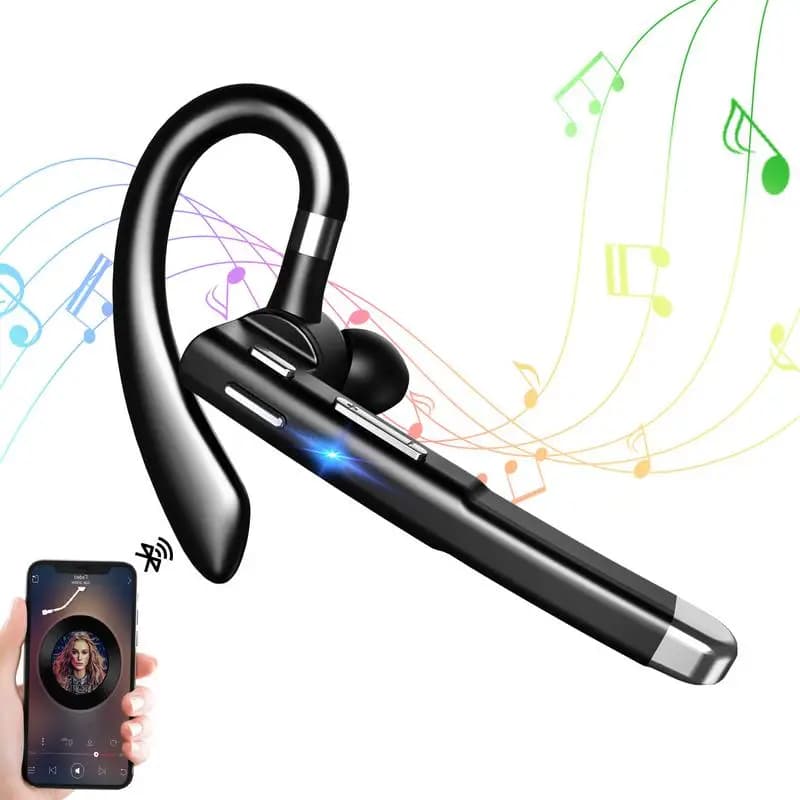 Auricolari Wireless auricolari singoli cuffie Mono auricolari Cordless auricolari Wireless ENC Noise Cancelling LED Battery Display Ear