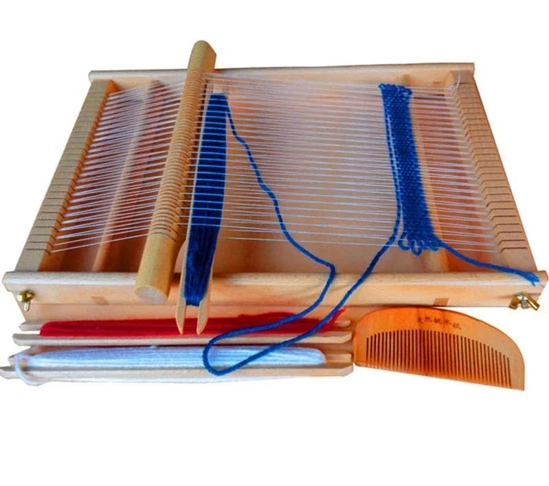 High Quality Hand Loom DIY Jacquard Loom, Large Frame Weaving Machine