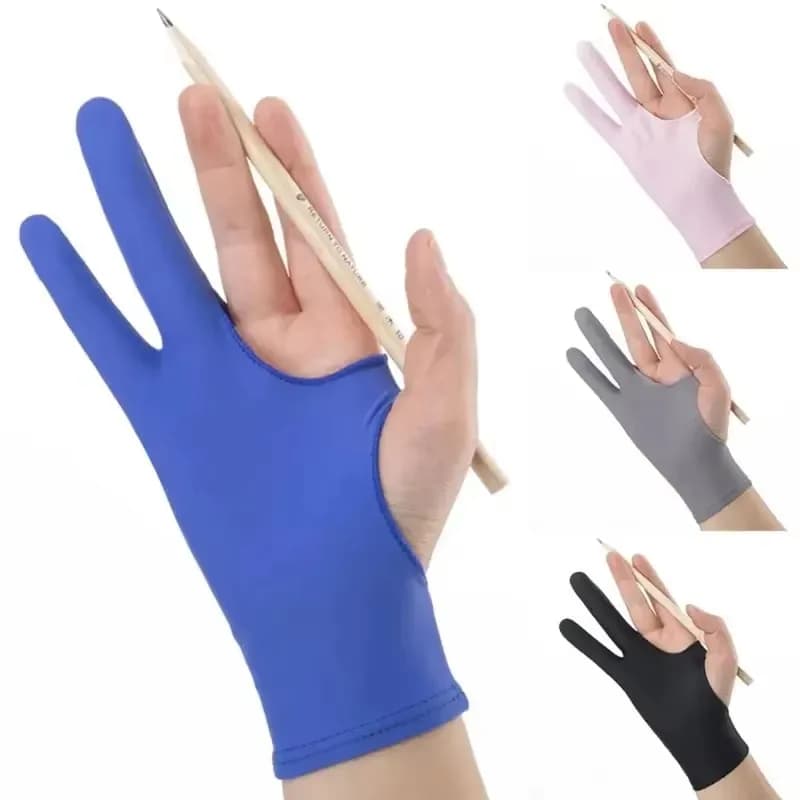Tablet Gloves Drawing Gloves Left Hand Drawing Digital Glove for Drawing Graphic Glove Paint Tablet Glove