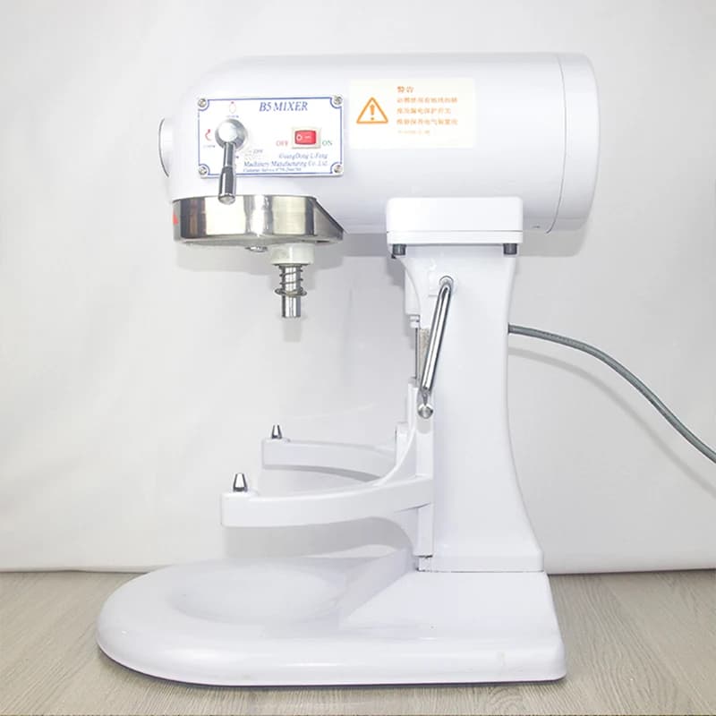 5 liters commercial electric kitchen mixer, fresh milk whipped, whipped cream, food mixing, bread kneader, blender