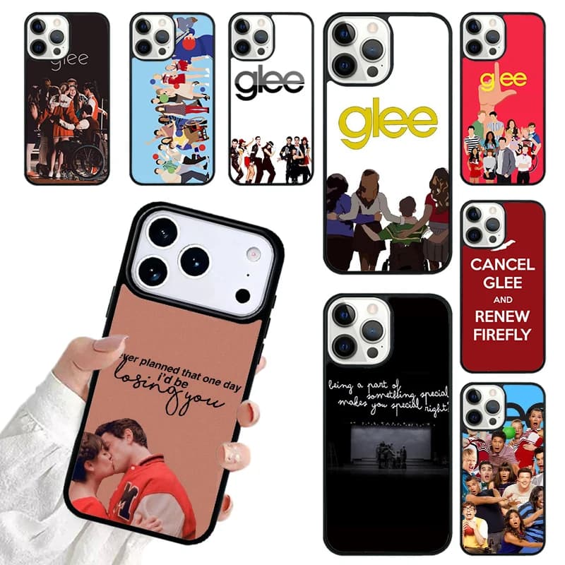 Glee TV Show Phone Case For iPhone 17 16 15 14 13 12 11 Pro Max 17air Shockproof Cover Fundas