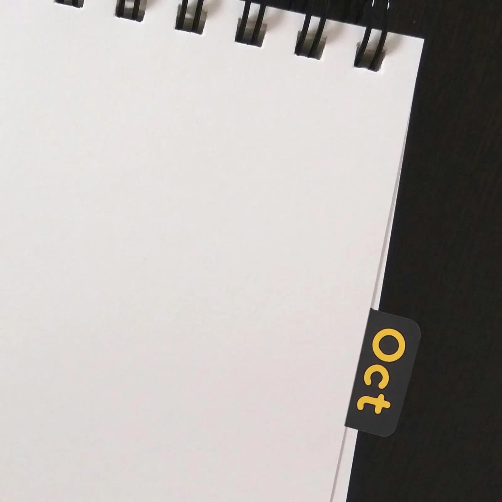 Set di 12 etichette adesive mensili con indice, adesivi calendario in lamina d'oro per agende, quaderni, diari, segnalibri e pagine adesive